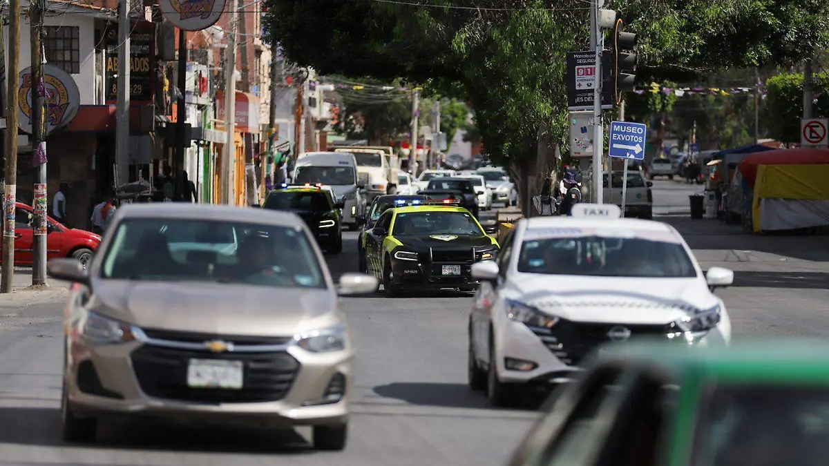 Tráfico norponiente SLP